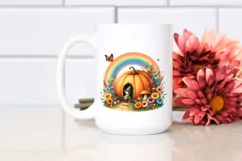 Simple Autumn Fairy House Clipart Product Image 2