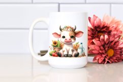 Simple Cow Harvest Clipart Product Image 2