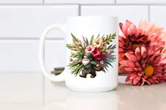 Detailed Gnome with Gladiolus Bouquet Digital Painting Product Image 2