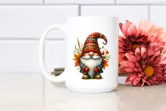 Detailed Autumn Gnome, Transparent PNG Product Image 2