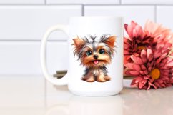 Cute Crazy Furrm Enthusiastic Yorkshire Terrier Product Image 2