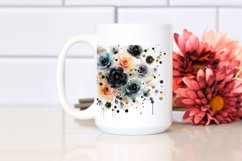 Colorful Black Roses Gold | Clipart Product Image 2