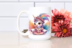 Colorful Pastel Baby Unicorn in Dancer&#039;s Costume, Product Image 2