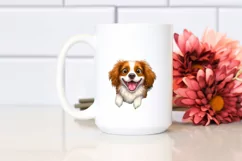 Funny Brittany Sticking Out | Sublimation | Clipart Product Image 2