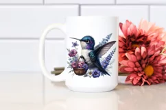 Gothic Baby Hummingbird with Flower Basket Product Image 2