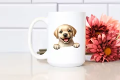 crazy Labrador Retriever Baby | Sublimation | Clipart Product Image 2