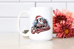 Vibrant Merry Christmas Clipart PNG Product Image 2