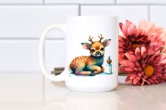 Vibrant Baby Elk | Sublimation | Clipart. Product Image 2