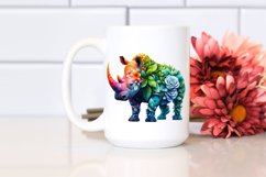 Rhino 3D Flowers PNG Product Image 2
