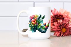 Rhino 3D Flowers PNG Product Image 2