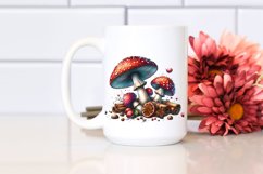 Detailed Mushroom with Splash Product Image 2
