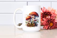Detailed Mushroom with Splash Product Image 2
