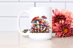 Detailed Mushroom with Splash Product Image 2