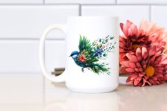Bird 3D Flowers PNG Product Image 2