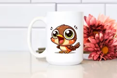 Colorful Cartoon Small Baby Thrush with Big Eyes Product Image 2