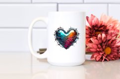 Heart Love Clipart |T-shirt, Mug, Tumbler Product Image 1