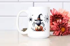 Funny Halloween Spider Clipart PNG Product Image 2