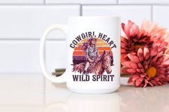 Cowgirl Heart Wild Spirit PNG Clipart |Tshirt Design Product Image 2