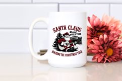 Santa Claus World Tour Rocking Around the Christmas Tree PNG Product Image 6