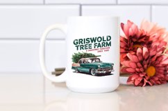 Griswold Tree Farm PNG Clipart |Tshirt Design Product Image 3