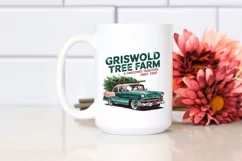Griswold Tree Farm PNG Clipart |Tshirt Design Product Image 3