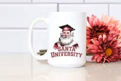 Santa University PNG Clipart |Tshirt Design Product Image 7