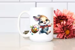 Easter Bunny Clipart |T-shirt, Mug PNG Product Image 3