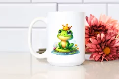 Frog Valentines Love |T-shirt, Mug PNG Product Image 3