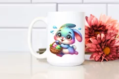 Easter Bunny Clipart |T-shirt, Mug PNG Product Image 3