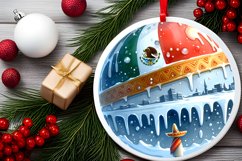 Winter Scene Mexican Person Product Image 2