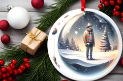 Winter Scene Mexican Person Product Image 2