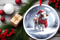 Winter Scene with Cowboy PNG Product Image 2