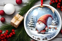 Winter Scene with Gnome PNG Product Image 2