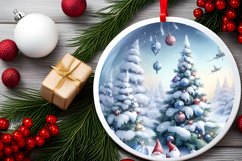 Winter Scene with Gnome PNG Product Image 2