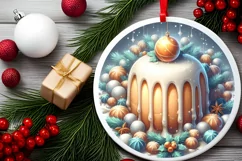 Christmas with Martsipan Melting Edges PNG Product Image 2