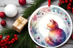 Watercollor Image Featuring Cat Sublimation PNG Product Image 2