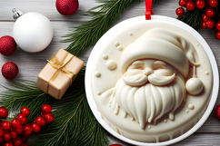 Round Christmass Ornament Sublimation|Clipart Product Image 2