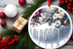 Winter Scene Ornament Product Image 2