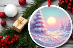 Detailed Candy Christmas Scene PNG Product Image 2