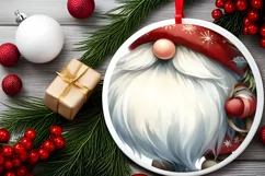 Colorful Christmas Gnome PNG Product Image 2