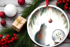 Christmass Round Ornament Product Image 2