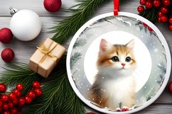 Christmass Round Ornament Product Image 2