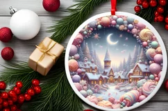 Detailed Candy Christmas Sublimation PNG Product Image 2
