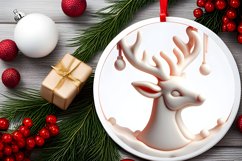 Polar Bear Round Sticker Product Image 2