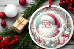 Santa Winter Watercolor PNG Product Image 2
