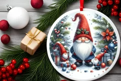 Joy 3D Martzipan Christmas Ornament PNG Product Image 2