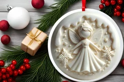 Festive Christmas Fairy PNG Product Image 2