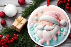 Santa Martzipan Sublimation PNG Product Image 2