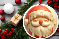 Round Christmass Ornament Sublimation|Clipart Product Image 2