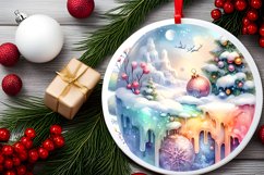 Season of Joy Winter Scene Sublimation PNG Product Image 2